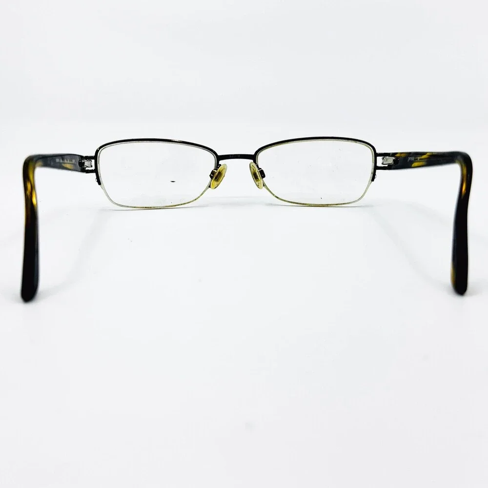 Genesis Eyeglasses Mens Brown Tortoise Half Rim G5016 53-18-135